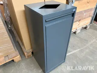 Skraldespande Blika Med hjul - 6 styks