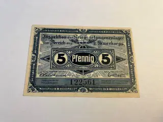 5 Pfennig 1917