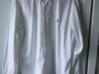 Hvid Ralp Lauren Polo skjorte