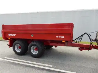 Tinaz 10 tons dumpervogn med slidsker