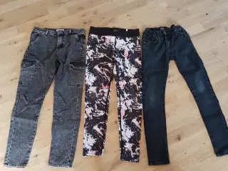 Pige bukser, jeans str 146/152