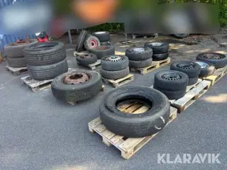 Blandet hjul/dæk