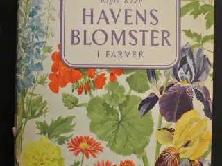 havens blomster i farver. 1966, Af eigil kiær. ill