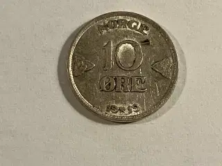 10 Øre Norge 1919 Renset