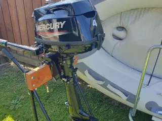 Aquarib med Mercury 4 hk