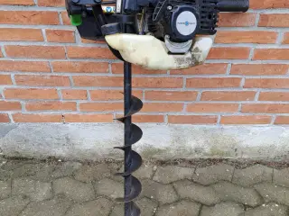 pælebor benzindrevet