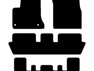 Måtter Citroen C4 Picasso 7P 2006-