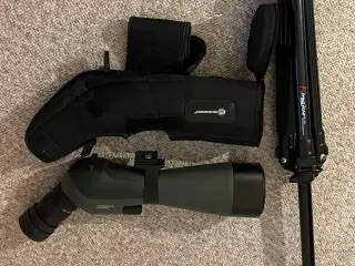 Udsigtskikkert med stativ