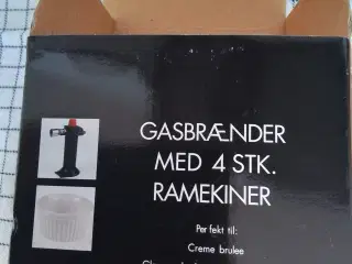 Gasbrænder (til madlavning) sælges