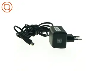 Sort oplader med USB-mini stik (str. 187 cm)