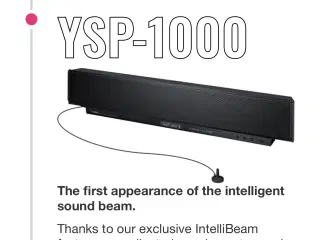Yamaha YSP-1000 soundbar (sølv)