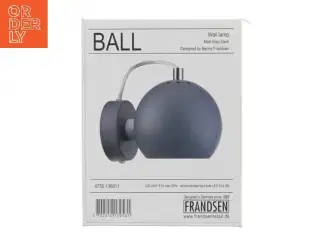 Væglampe &#39;Ball&#39; fra Frandsen fra Frandsen (str. 16x12 cm)
