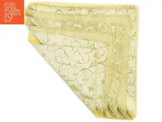 Broderet servietter (str. Cirka 47 x 47 cm)