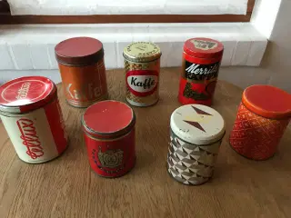 Div. retro kaffedåser / dåser