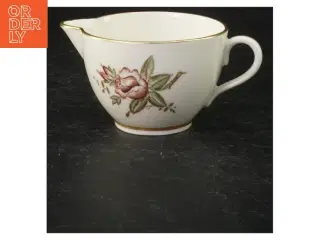 Porcelæns flødekande med blomstermotiv fra B&G