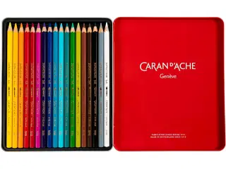 CARAN D’ACHE Supracolor II Akvarelfarveblyanter 18 stk.