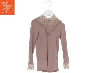 Langærmet blondetrøje til børn fra Name It (str. 110)