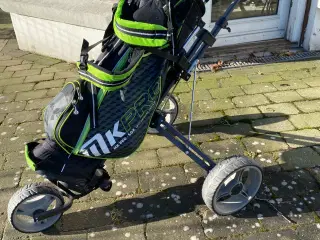 Junior golfsæt incl vogn