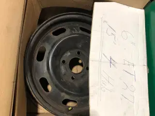 Stål fælge til dine vinter dæk.