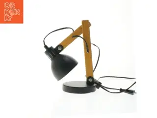 Bordlampe med trærarm (str. 27 cm)