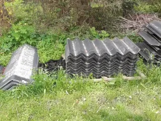 B7 sortblå brugte plader, gratis