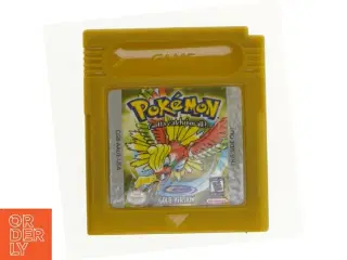 Gameboy spil Pokemon gold version fra Nintendo (str. Sx cm)