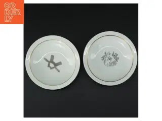 Dybe porcelænstallerkener fra Royal Copenhagen (str. 14 cm)