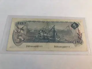 Five dollar Canada 1979