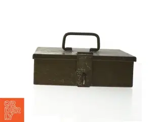 Vintage metal værktøjskasse (str. 25x18 cm)