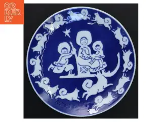 Mors dags platte 1974 fra Royal Copenhagen (str. Ø 15 cm)
