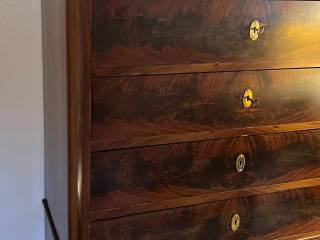Antik mahogni chiffoniere