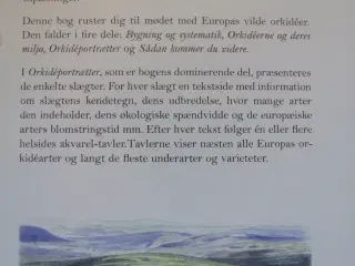 orkideer i europa - ny i plast, af bo mossberg og 