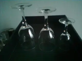 snaps 12 stk. glas hvidvin 8 stk. glas rødvin 11