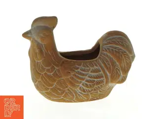 Terracotta Høne Lerkrukke (str. 14 x 6 cm)