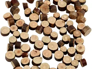 Rustikke Træskiver til Kreative Projekter, 230g