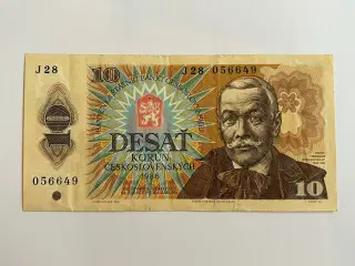 10 Korun Czech Republic 1986