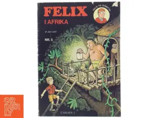 Felix i Afrika - Tegneserie fra Carlsen Comics