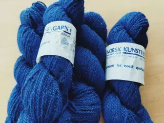 Vævegarn Norsk uld 4 x100 gr