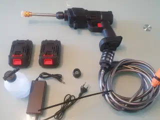 højtryksrensersæt på batterier