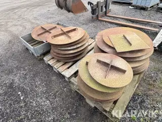 Blinddæksler 3 paller