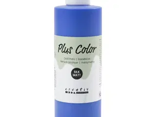 Plus Color Hobbymaling, ultra marine blå, 250ml/ 1 fl.
