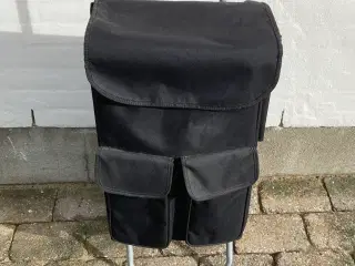 Sort indkøbstrolley 