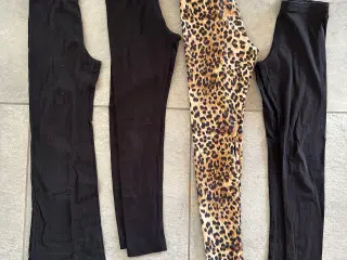 4 par leggings str. 146
