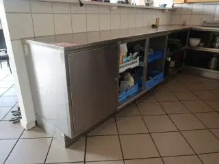 Rustfri stålbord
