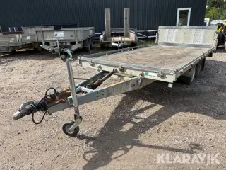 Maskintrailer Brenderup Autotransport type 4