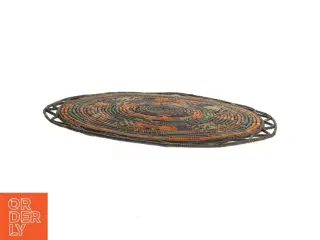Flet måtte i afrikansk stil (str. Ø. 32 cm)