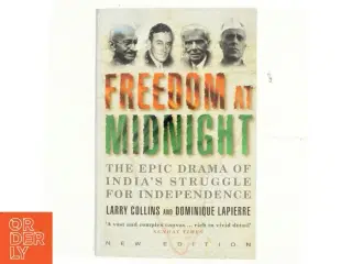 Freedom at Midnight af Larry Collins, Dominique Lapierre (Bog)