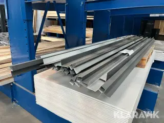 Hardy profiler Hardy Lysningsprofiler og hjørneprofiker koksgrå aluminium