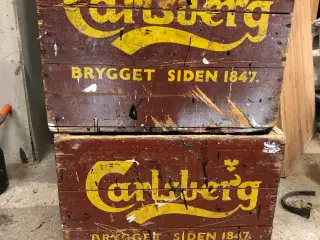 Carlsberg ølkasser retro
