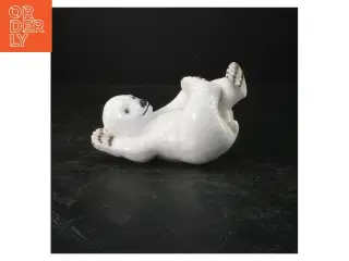 Porcelænsfigur af isbjørn fra B&G (str. 17 x 10 x 10 cm)